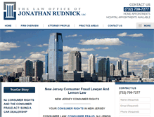 Tablet Screenshot of consumer-attorney.com